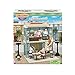 Calico Critters Town Series Delicious Restaurant, Fashion Dollhouse Playset, 36 months to 96 months, Furniture and Accessories Included (CC3012)