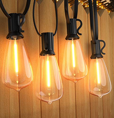 Opiniones y reviews de Iluminación Exterior para porches Top diez. 32 Afirst Cadena de luces LED para exteriores de 20 pies, luces de patio con 22 bombillas inastillables (2 repuestos), impermeable, conectables, luces Edison para iluminación...