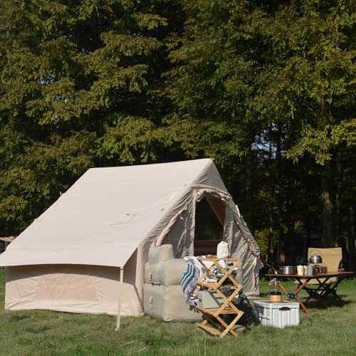Carpa inflable para camping 4-6 personas fácil armado 4 estaciones miniatura 5