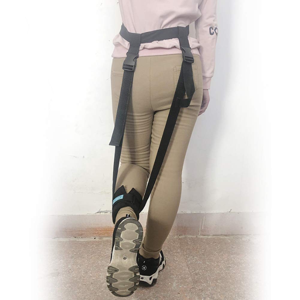Leg Lifter Sangle - Dispositif de mobilité pour déplacer la Jambe, Jambes Pied Pieds de Levage Cheville Anneaux Sangles, Levage pour l'aide aux Personnes âgées, Personnes handicapées
