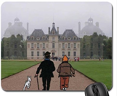 Fantasy art Tintin in Marlinspike Mouse Pad, Mousepad