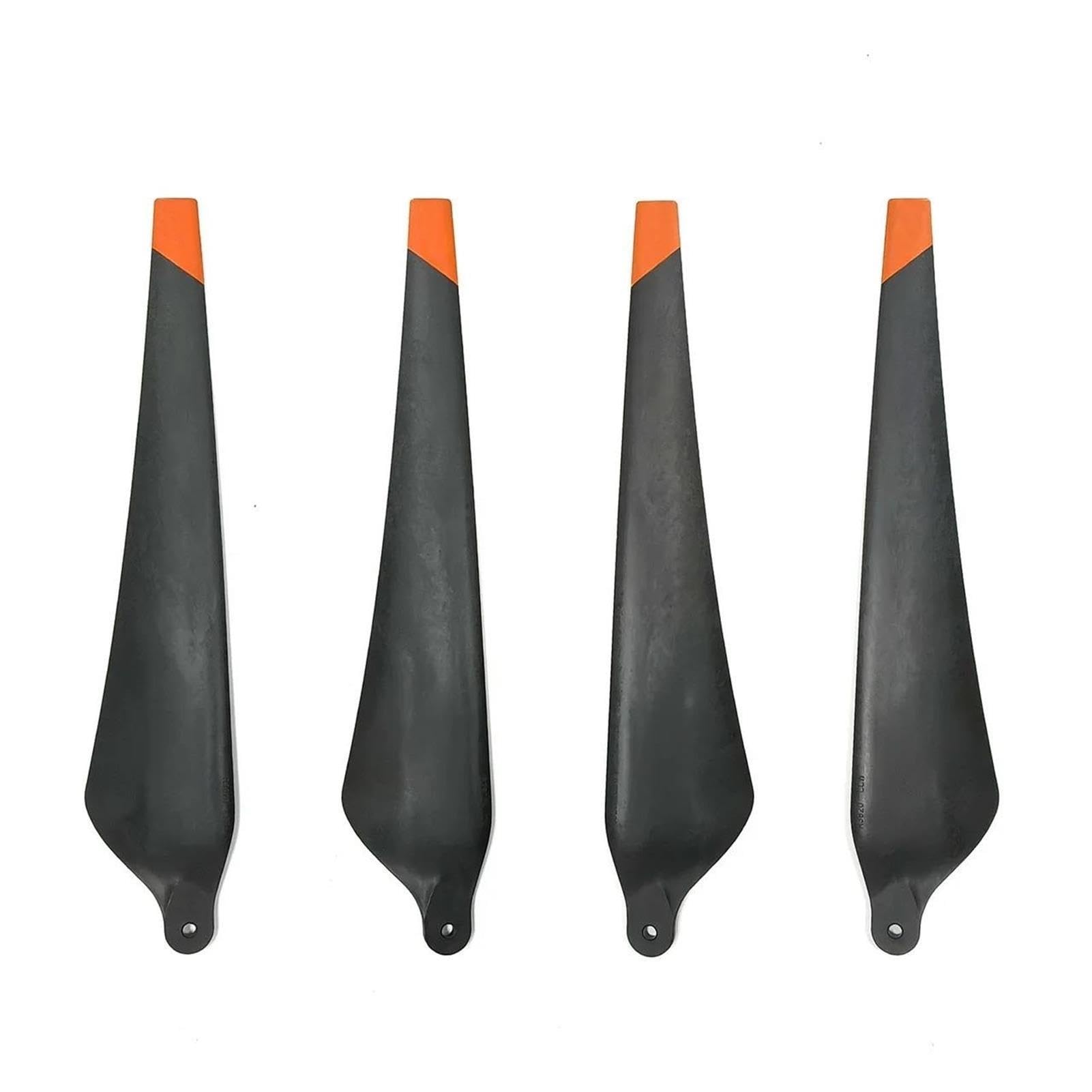 Hélice pliante 3820 CW CCW for Agras T30, mélange de plastique et de Fiber de carbone, lames de Drone de Protection des plantes agricoles(T30 Black)