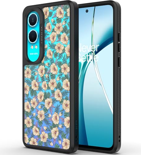 Image of KAPAVER Impulse Series Back Cover Case for OnePlus Nord CE 4 Lite (TPU+PC) (Floral Bloom)