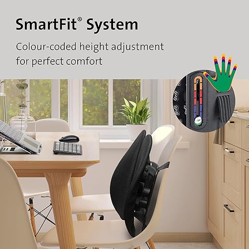 Kensington K60412WW - Respaldo Smartfit® Conform moldeable color negro