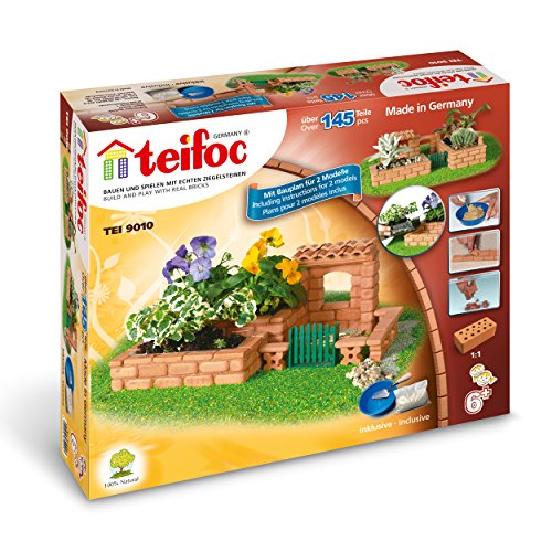 Teifoc Construction Briques - T9010 - Jardin - Petit modèle