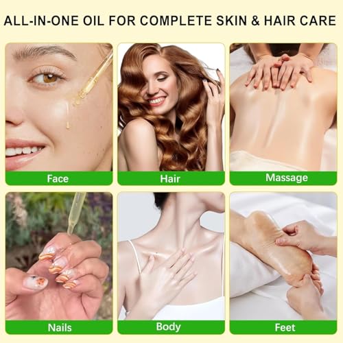Pure Vitamin E Oil for Skin & Hair - 100% Natural Organic Vitamin E Oil, Moisturizes, Nourishes & Protects Face, Body, Helps Improve the Look of Scars & Stretch Marks - Non-Greasy, Easy to Absorb - Image 6