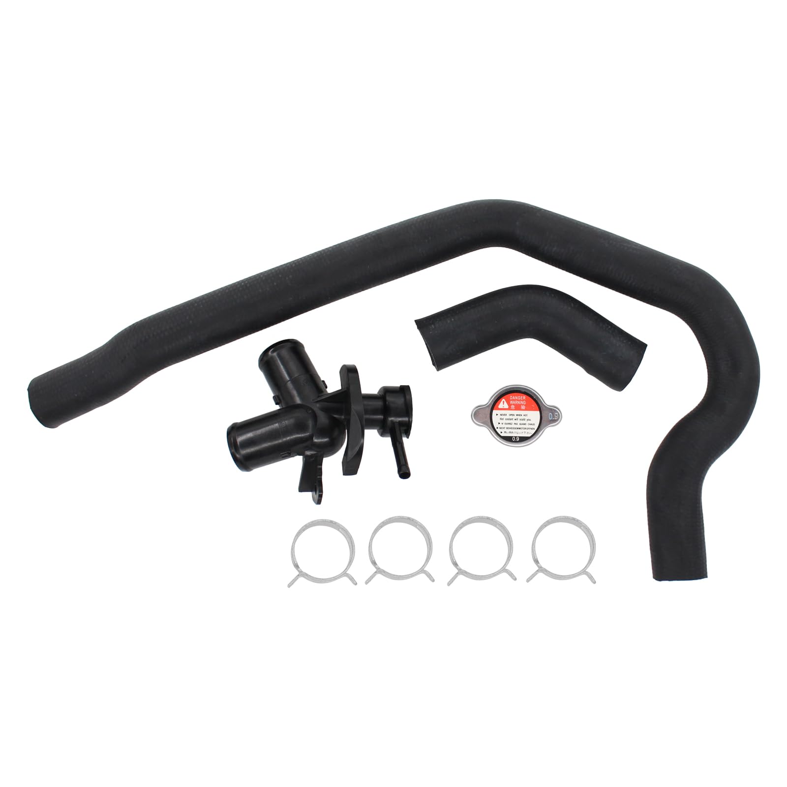 MOTOKU Manguera refrigerante superior del radiador con cuello de llenado para Nissan Altima 2.5L 4cyl 2013-2018