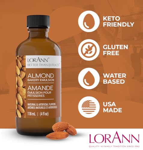 Image of LorAnn Oils Old Almond Emulsion & Flavoring For Baking