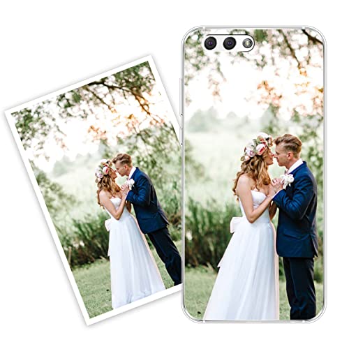Sunrive Funda Personalizada Compatible con ASUS ZenFone 4 ZE554KL, Silicona Flexible Transparente Carcasa Personalizable para tu móvil con Foto Imagen Frase o Texto
