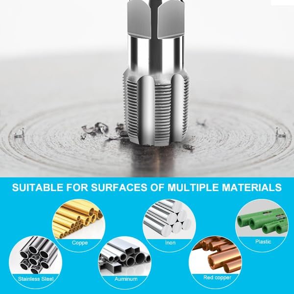 Carbon Steel NPT Pipe Tap - Accurate Threads -5