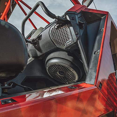 Rockford Fosgate Rzr19Rcpxp-Stg6 Audio Kit: Ride Command Interface, 1500-Watt Amp, Front Speakers & M2 Tweeters, M2 Color Optix 10” Subwoofer & M2 8” Rear Speakers For Select Rzr Pro Xp Models (2019+) #TOP6