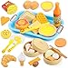 SKY TEARS Juguetes de Comida de Cocina, 31 Piezas Juguetes de rol de Cocina, Juegos de Rompecabezas para la Primera Infancia, Regalos Educativos para Niños y Niñas