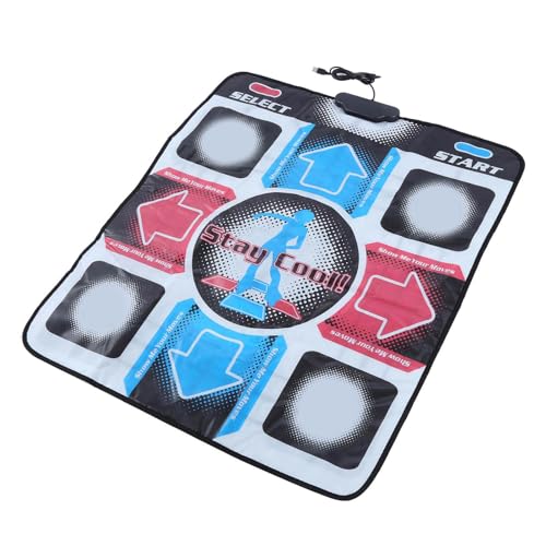 Yosoo Health Gear Dance Pad, PVC WearResistant Dancing Step Pad Nonslip USB Dance Mat Dancer Blanket for PC Laptop Rhythm Video Game