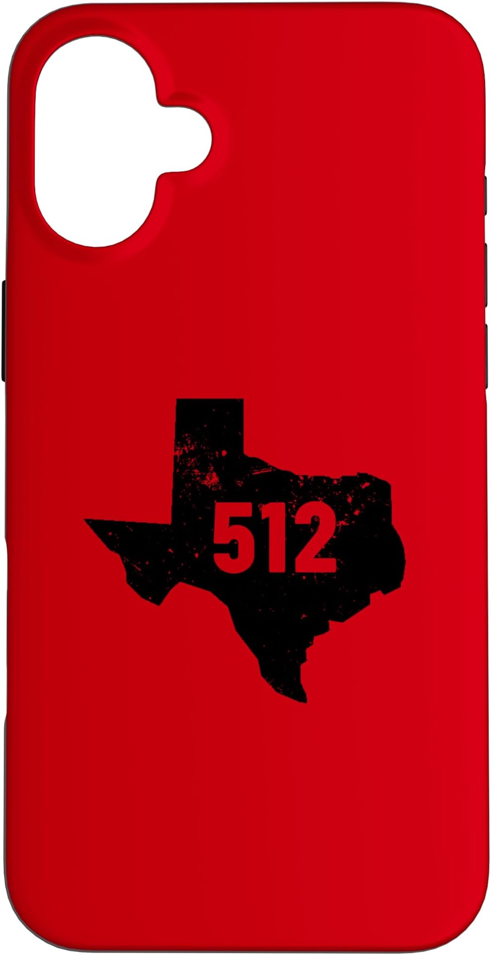 iPhone 16 Plus Texas 512 Area Code Smartphone Case