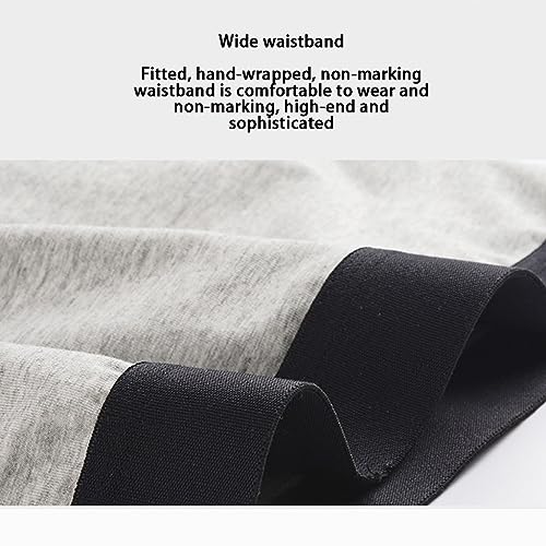 LASEVE 4 Packs Secret Hidden Zipper Pocket Panties Travel Boxer Briefs Support Pouch Comfortable Breathable Underwear for Men4