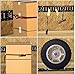 Trekassy 8ft E Track Rail Tie-Down Kit - 4 Pack 8' Etrack Rails & 10 Cargo Trailer Accessories for Trucks, Vans, Garages, Trailer Tie Down System