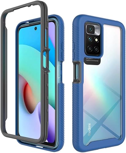 Funda para Xiaomi Redmi 10 2022, funda protectora anticaída y absorción de golpes para Xiaomi Redmi 10 2021 21061119AG 21061119DG 21061119AL