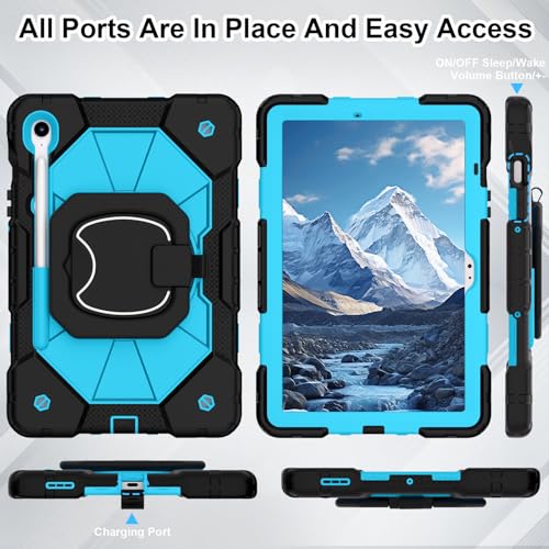 Image of WESOROL Case for Samsung Galaxy Tab S10 Lite /S10 FE /S9 FE /S9 10.9 /11 Inch