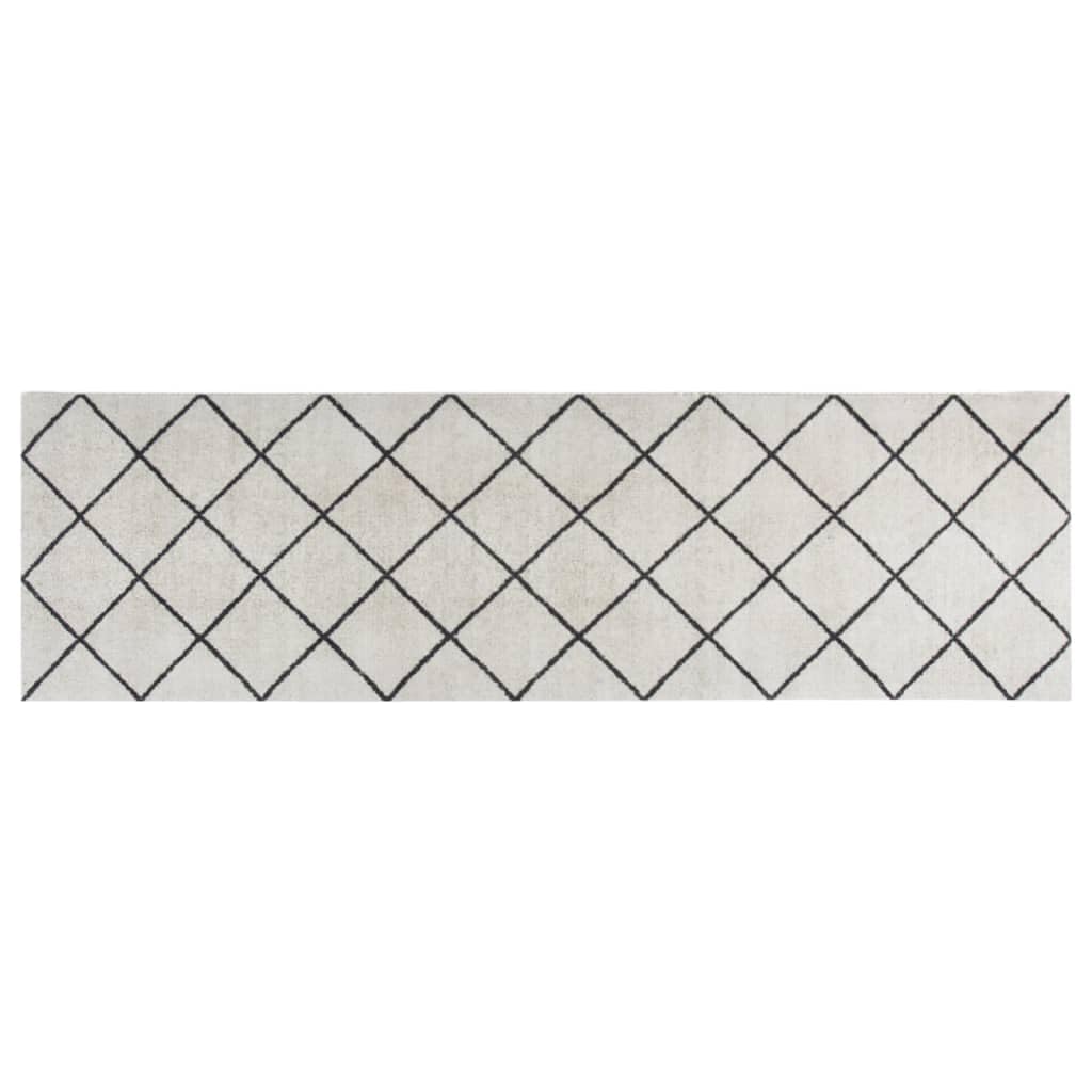 Tapis de cuisine antidérapant et lavable en velours doux de 60x180 cm