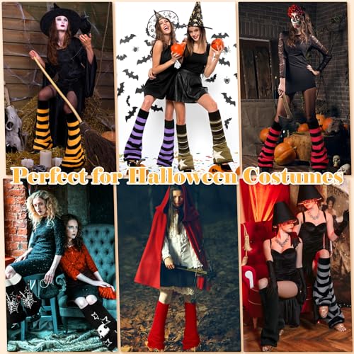 Leg Warmers Kawaii Leg Warmers Y2K Harajuku Leg Warmers for Girls Women Gyaru Cute Leg Warmers Goth Lolita Accessories4