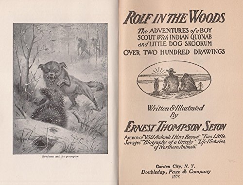 Rolf in the Woods: The Adventures of a boy Scou... B00089LIOA Book Cover