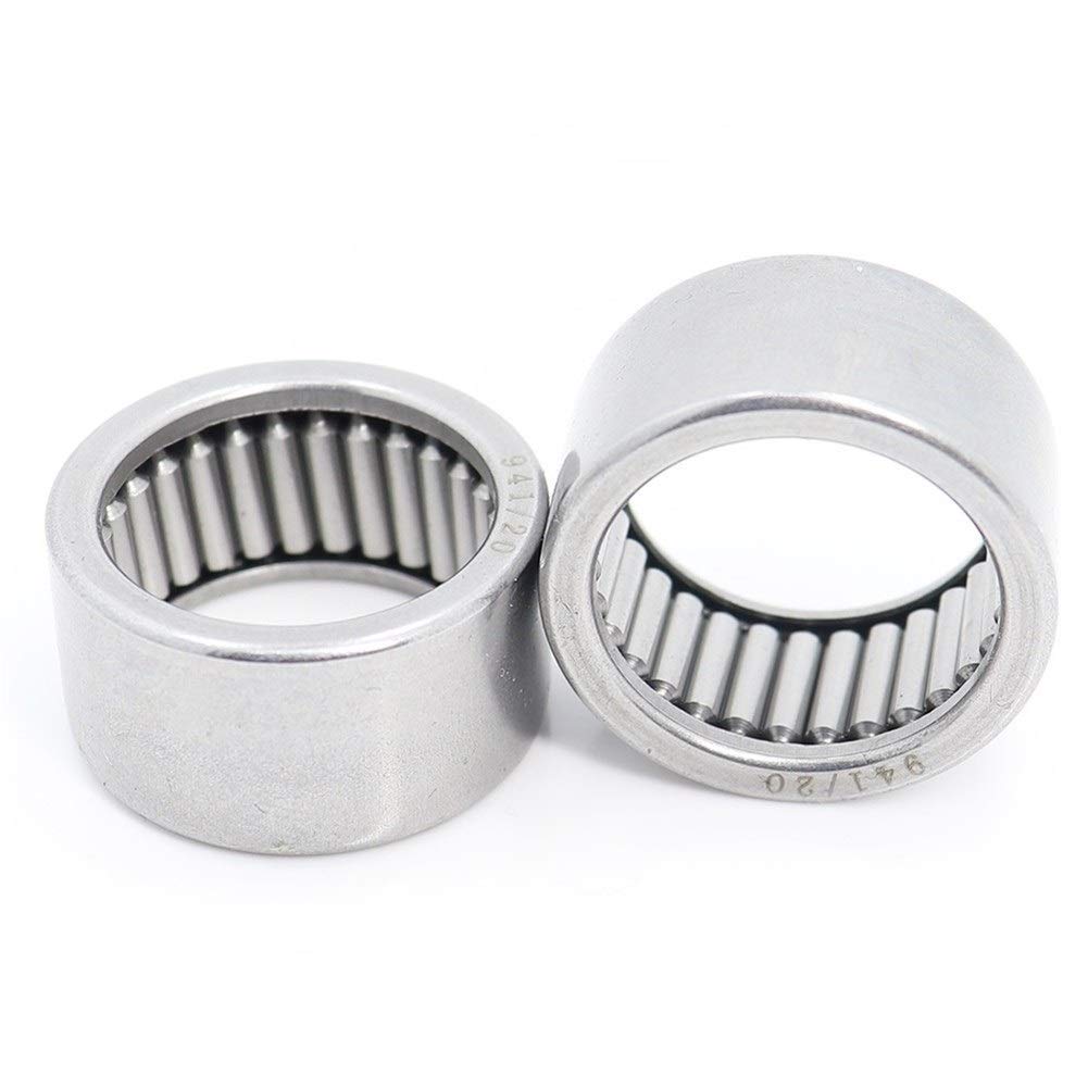 ZBJGBUIA F-2014 Bearing 20x26x14mm 10Pcs Full Complement Drawn Cup Needle Roller Bearings 941/20 FY202614