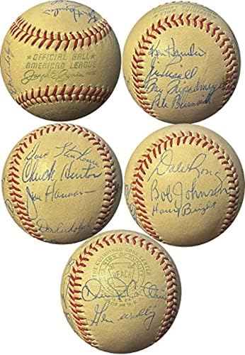 Athlon Sports CTBL-029135 1962 Washington Senators Signed Oal Reach Baseball Cronin 13-Sigs Jimmy Piersall, Gene Woodling, Dave Stenhouse Autograph Baseball