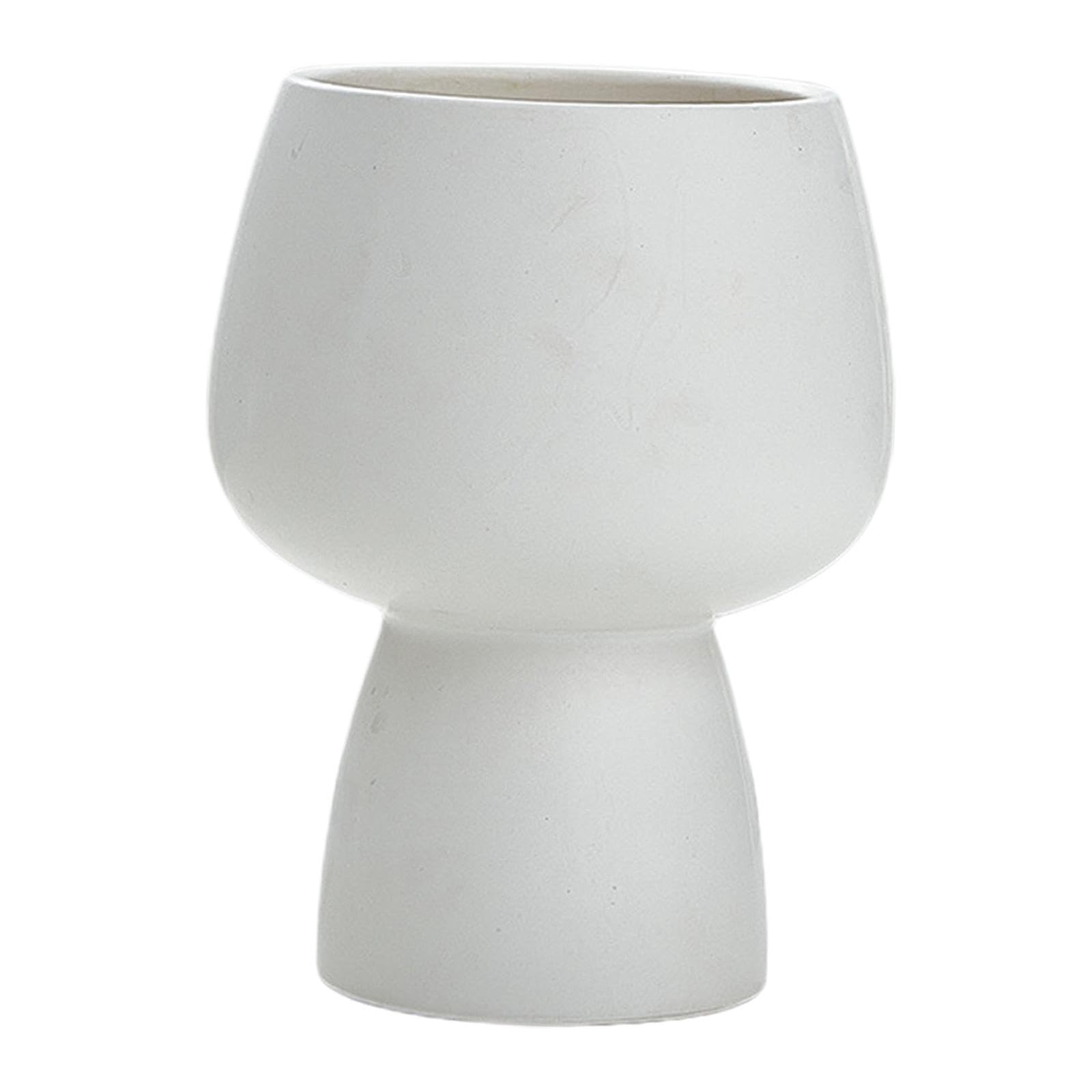 Nowoczesna doniczka na kwiaty, pojemnik na prezent, dekoracja stołu, ceramiczna doniczka na kwiaty, wazon na parapet, do biura, domu, na balkon, gospodarstwo rolne, biała
