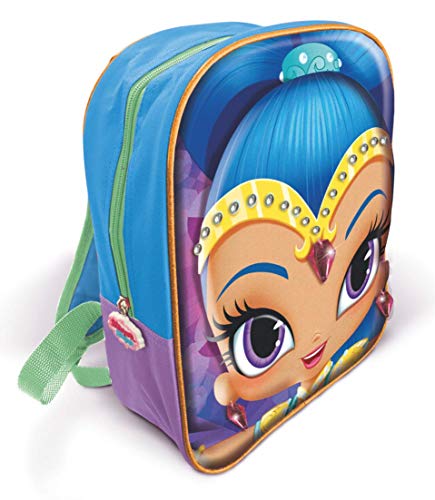 Shimmer & Shine. Mochila 25 x 31 x 10 cm Blu (Indaco)