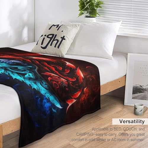 Couverture polaire tigre pour cocooning sur canapé et décoration salon chaleureuse