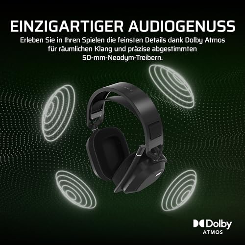 Corsair HS80 MAX Wireless Xbox-Gaming-Headset Mit Bluetooth – Stahlgrau – Ansicht 5