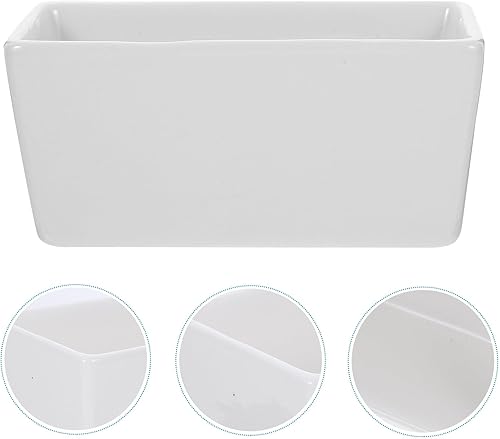 Miniatura 7 de DOITOOL Soporte de cerámica para bolsas de azúcar, 2 unidades, para café, azúcar, edulcorante, estación de café, organizador para bolsitas de té,