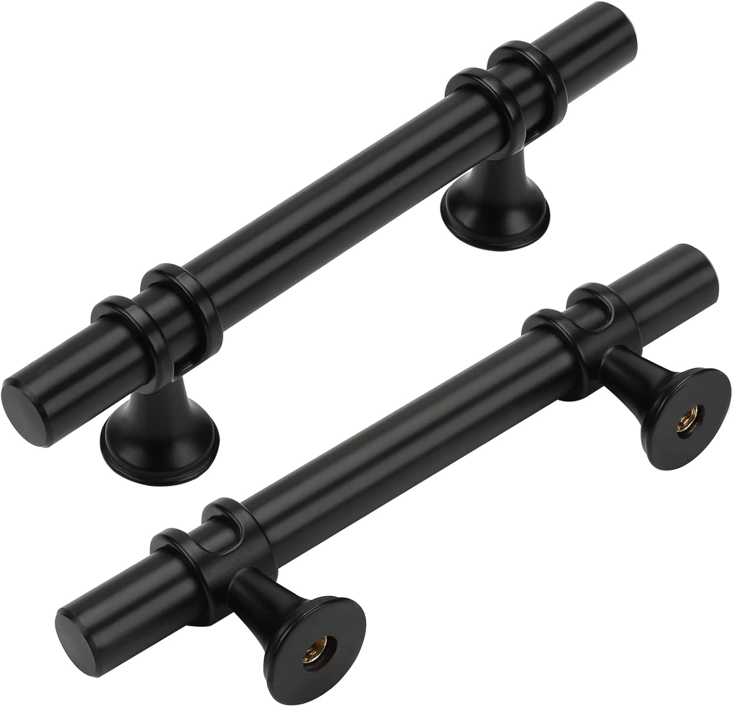 Buy Leulan Kitchen Handles Matte Black Pulls 3 Inch