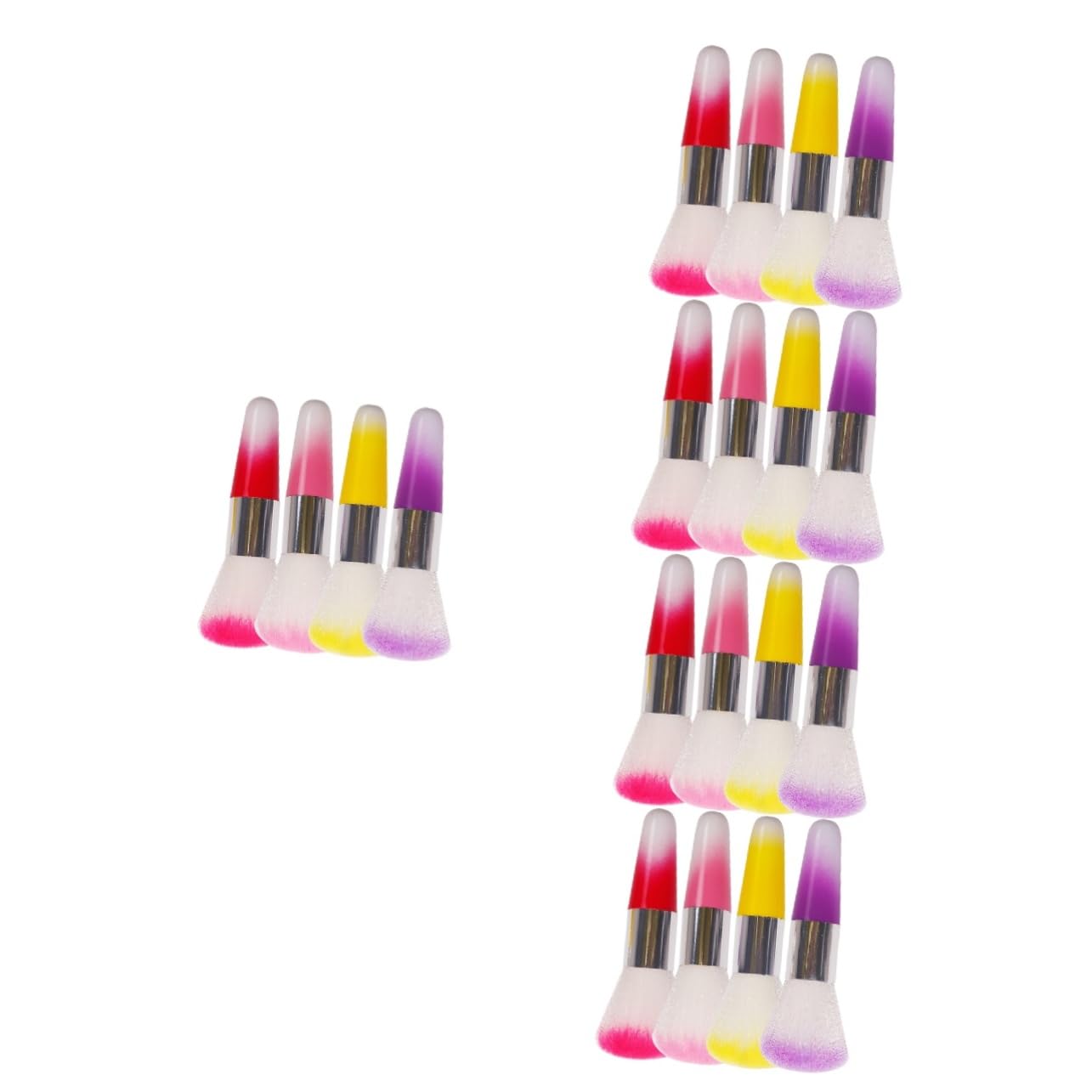 MAGICLULU 20 Pz pennello per manicure pennello per fard strumenti per unghie pennello acrilico spazzola per pulire le unghie spazzola per unghie domestico dipingere fondazione