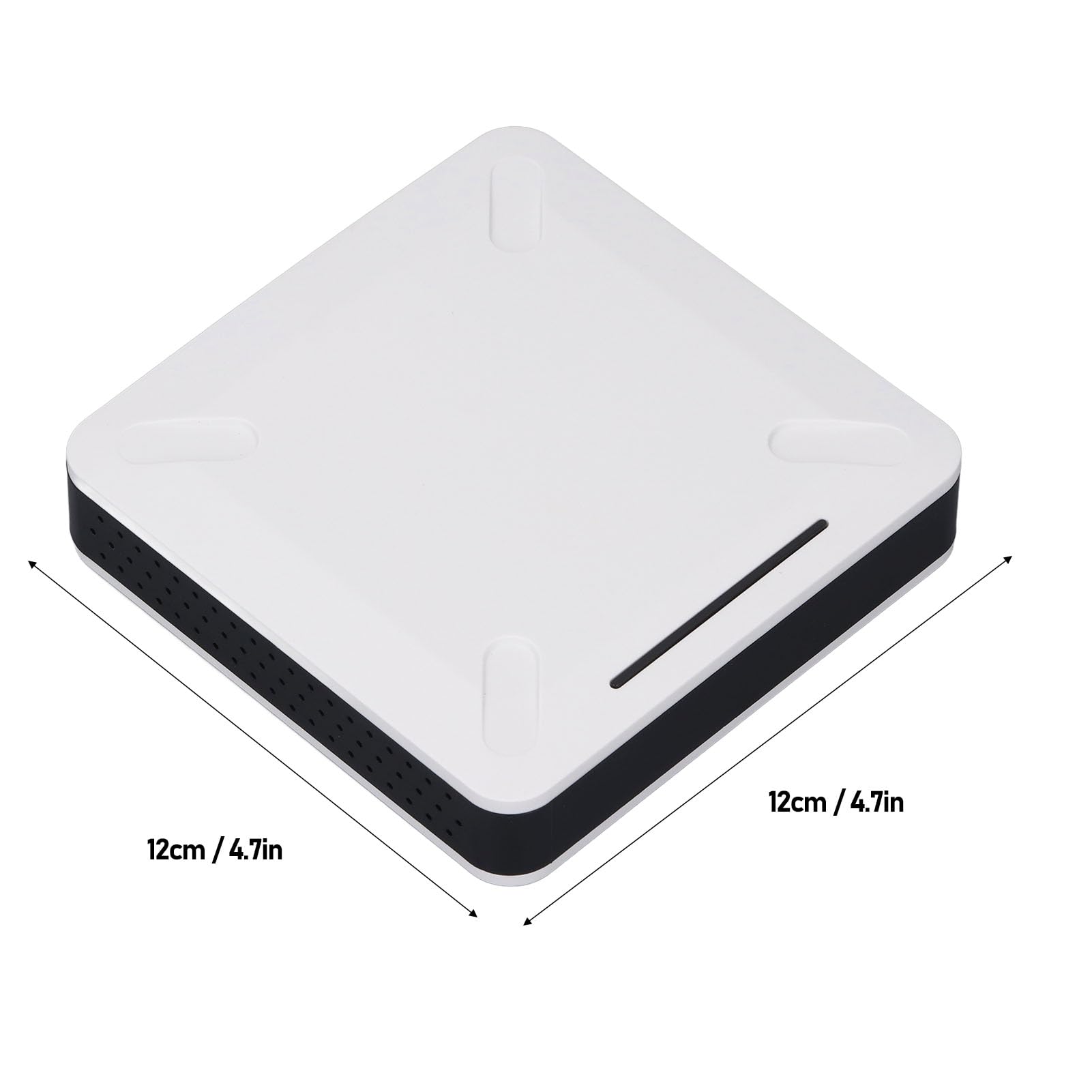 Generatore di Impulsi a Bassa Frequenza a Bassa Frequenza da 7,83Hz con Intervallo di Regolabile, Cavo USB, Dimensioni Compatte, Materiale ABS Bianco per Rilassamento e Salute