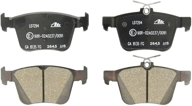 ATE Ceramic Rear Disc Brake Pad Set LD7294 for Audi, Volkswagen