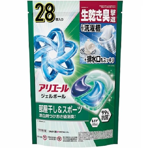 Amazon.co.jp: アリエールジェルボールプロ 部屋干し用 つめかえ