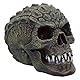 Nemesis Now Reptillianischer Totenkopf-Ornament, Kunstharz, Grün, 13 cm