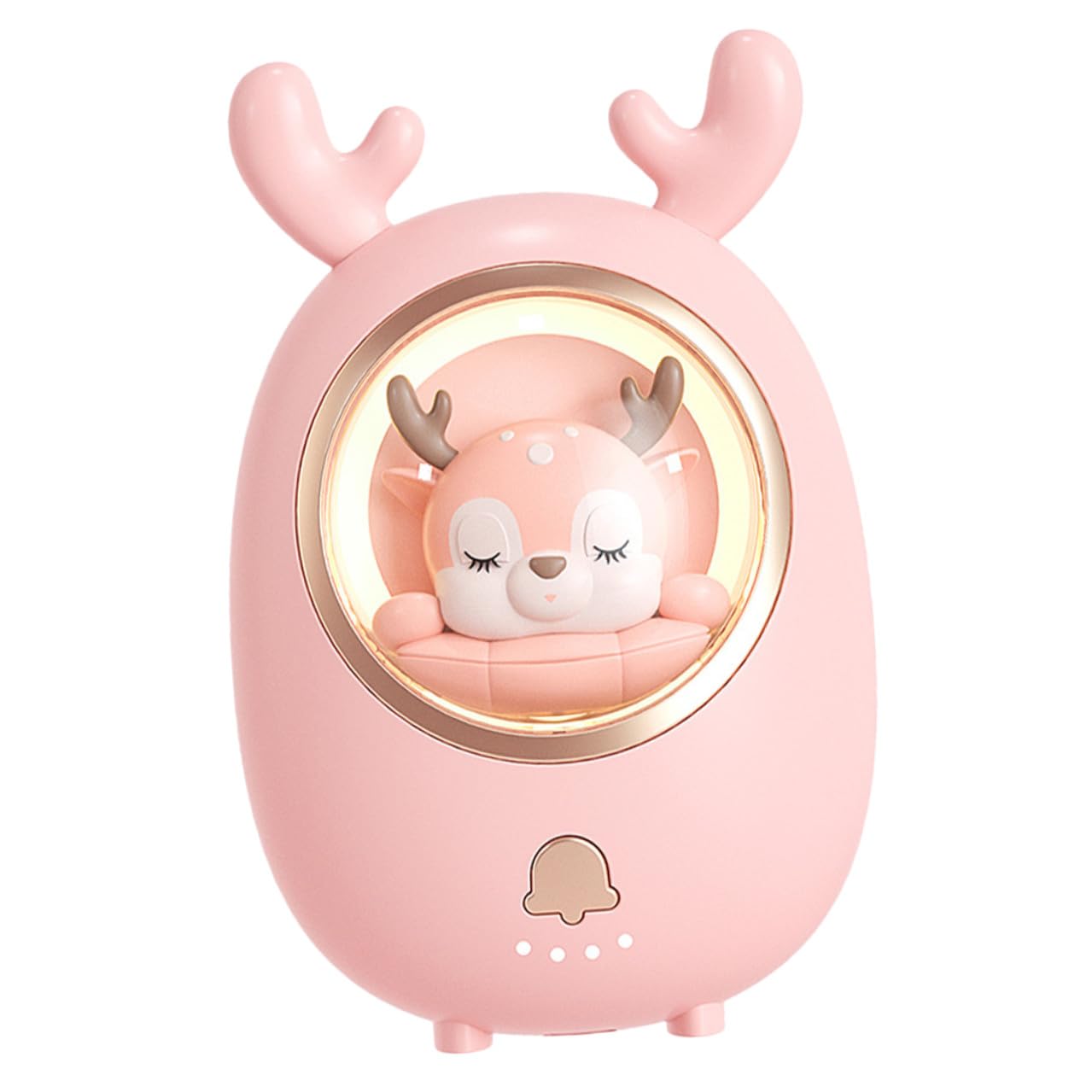 Mini Chauffe-Mains Rechargeable USB Motif Dessin Animé, Portable, Batterie Intégrée, Sécurité Certifiée, Camping Randonnée, Chauffage Rapide, Usage Extérieur et Voyage