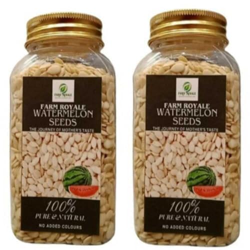 Farm Royale Watermelon Beej Whole-1+1 Combo-(200gm & 200gm) ||Hand picked materrial