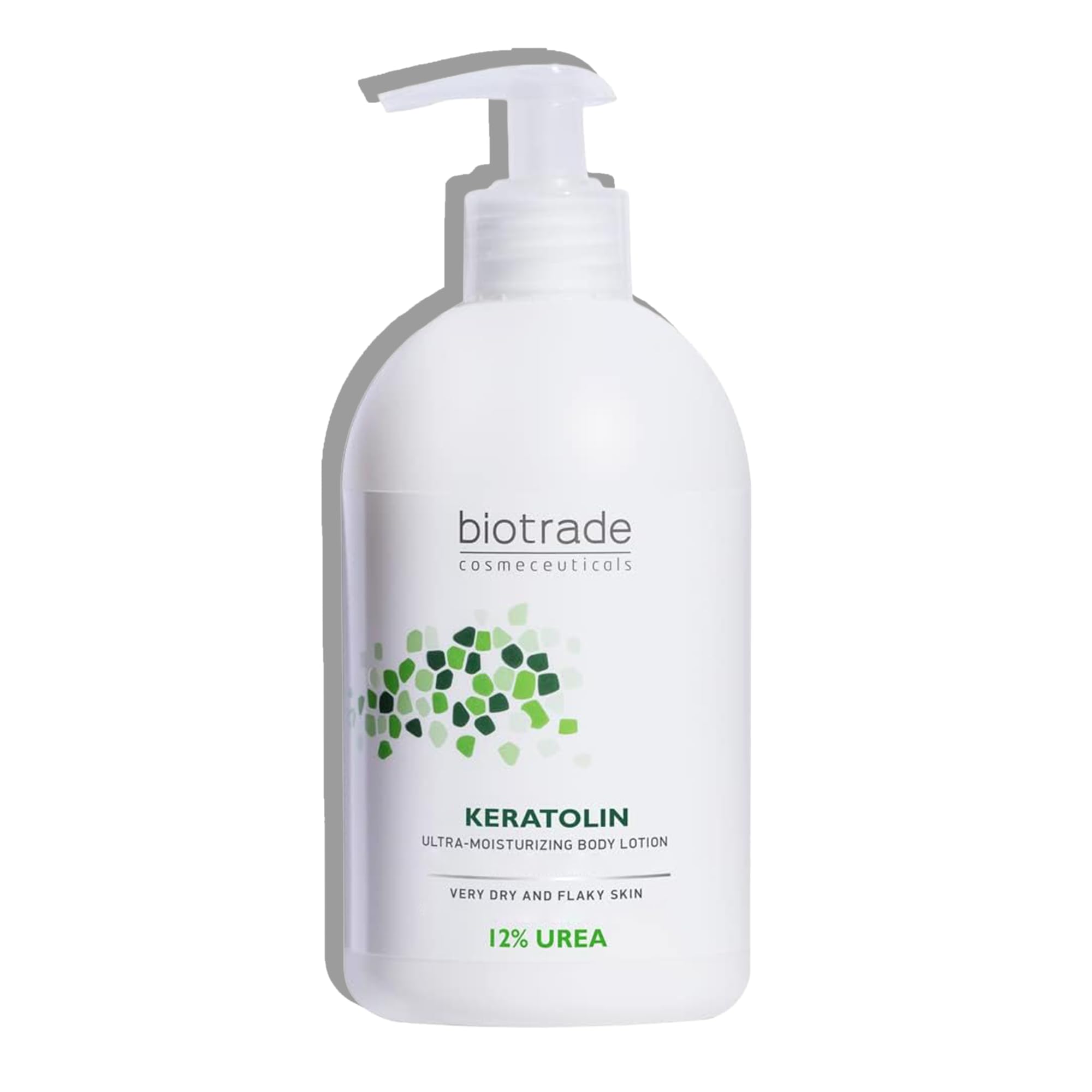 Biotrade Keratolin Body Lotion 400 ml, with 12 Percent Urea for Very Dry and Itching Skin, Soothes Itching, Deeply Hydrates the Skin