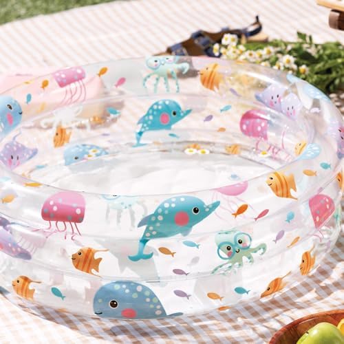 Intex - inflatable paddling pool INTEX colors + base 61 x 22 cm-33 L - 57106 NP, models and colors sorted - View 4