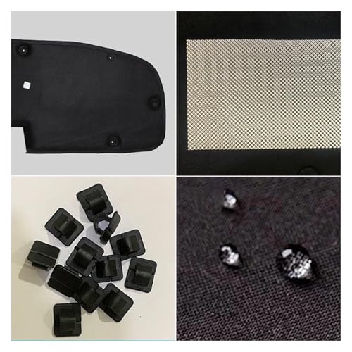 Tapis isolant capot Toyota Corolla pour stopper la chaleur - 6