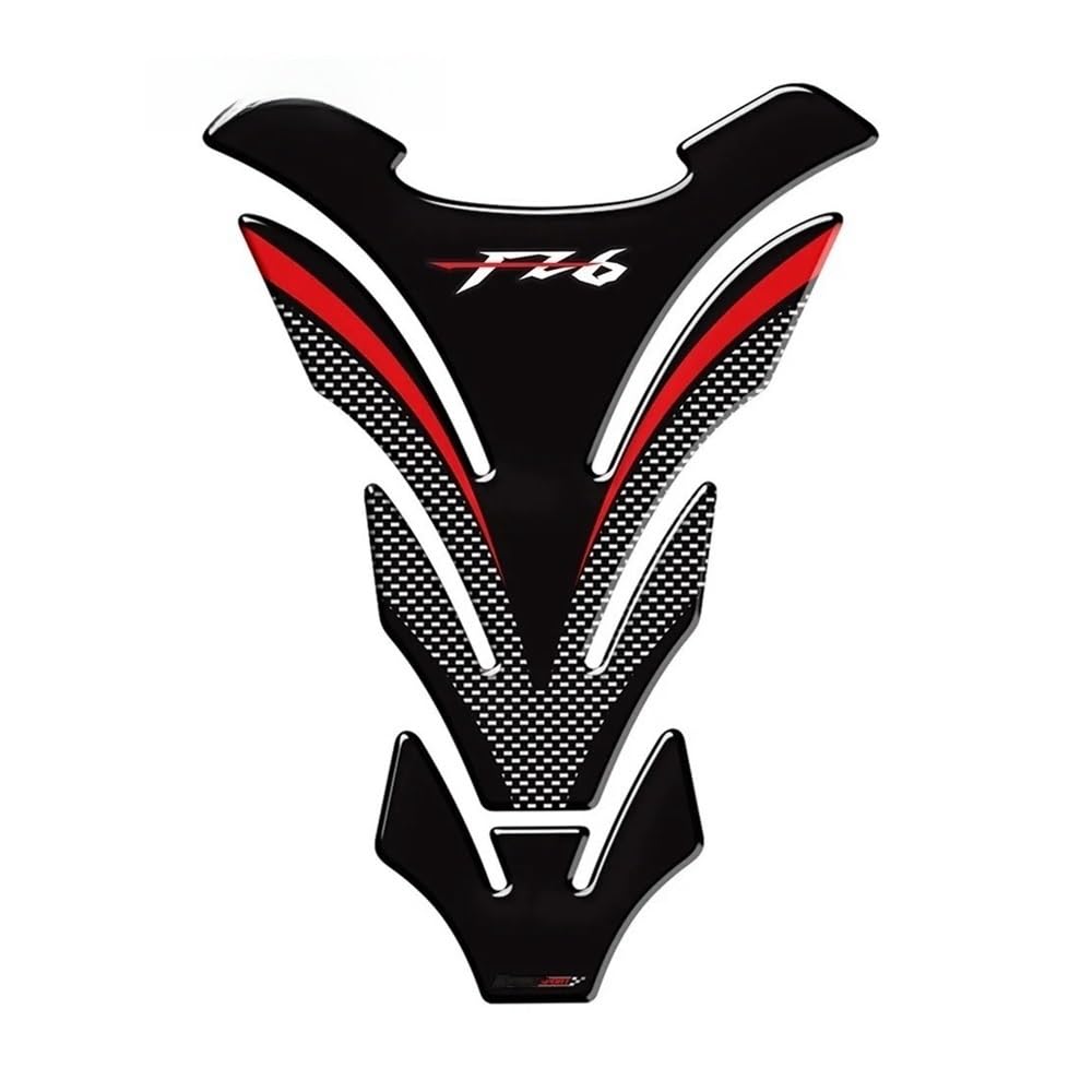 Motorbike Tank Pads for FZ6 FZ6N Motorcycle Accessories Motorbike Fuel Tank Sticker Pad Protection Decal