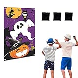 [Tamaño]Tamaño del banner del juego de lanzamiento de Halloween 76*137 cm/29,92*53,94 pulgadas,más grande que el juego de lanzamiento tradicional,adecuado para la competencia de equipos multijugador.