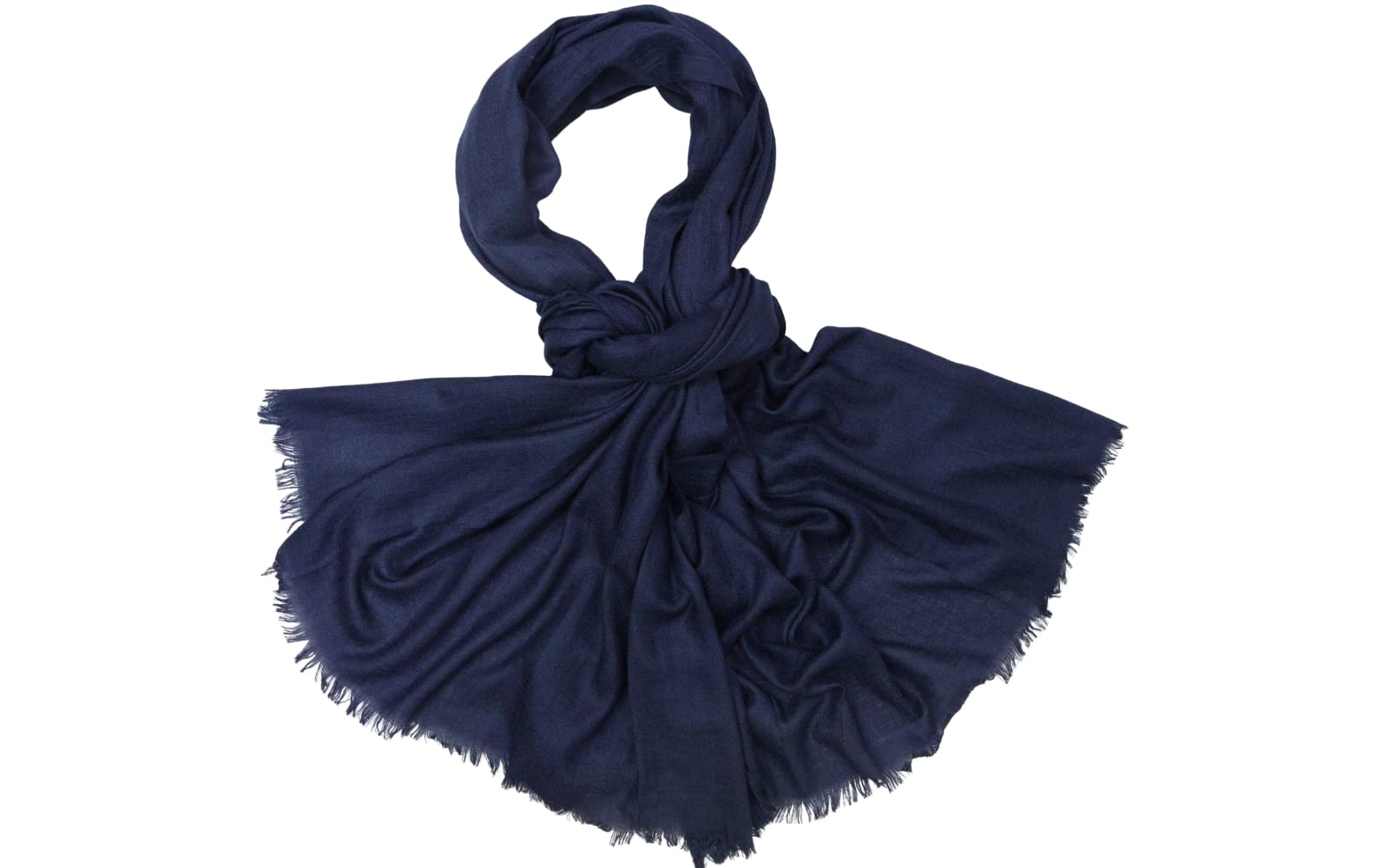 SKY CashmereWomen Solid Color Scarfs Large Long Lightweight Fringed Linen Shawl Wrap