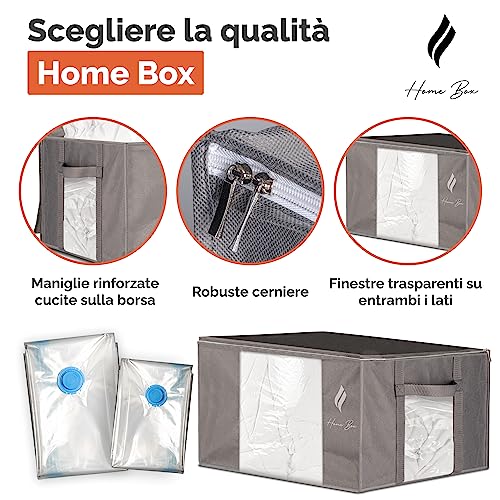 HOME BOX® Confezione da 2 sacchi di stoccaggio in