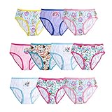Handcraft Little Girls'  Disney Princess 7 Pack Underwear, Multi, 4
