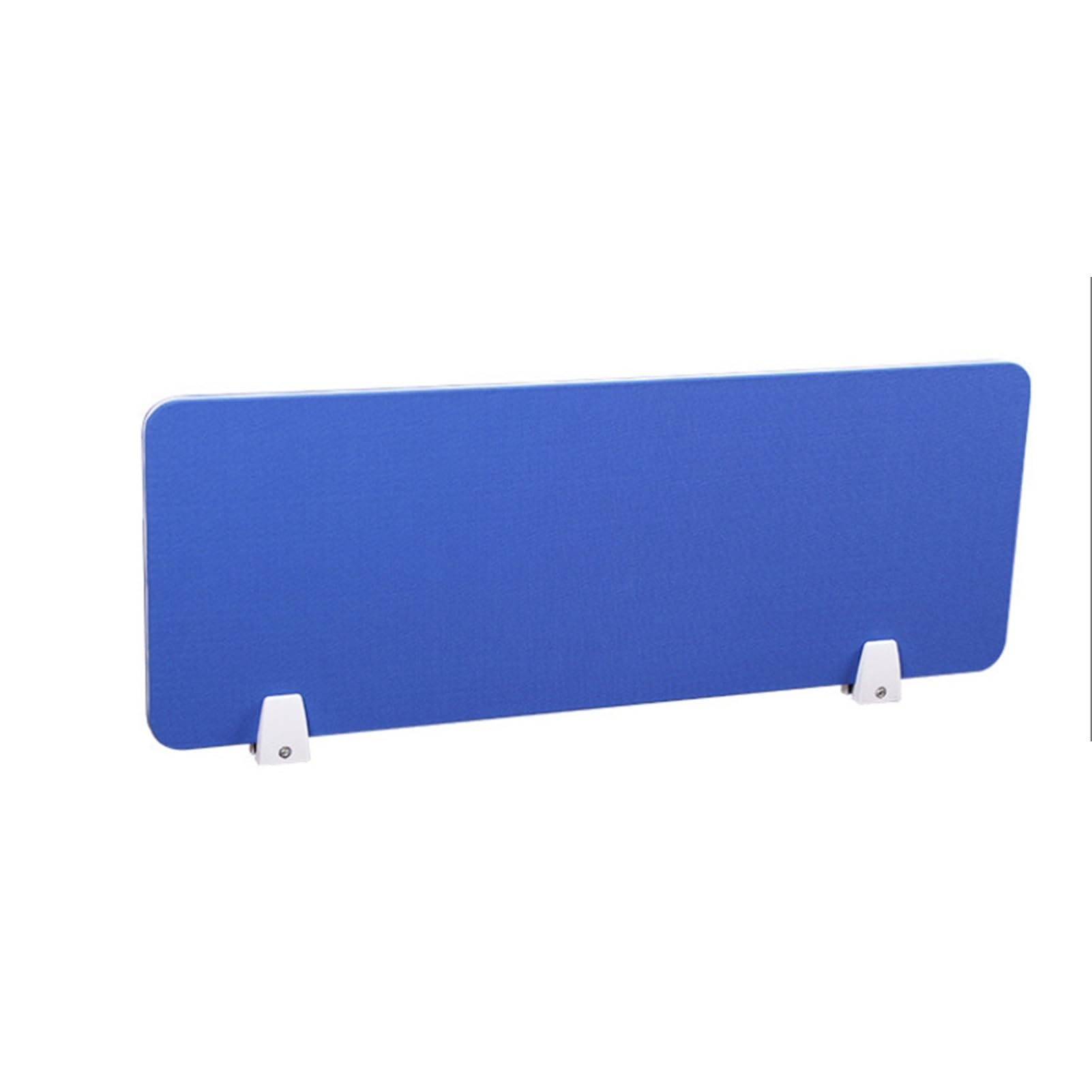 LWJSOCP Acoustic Desk Divider Partition Screen for Office Privacy Blue Customizable 80x30 cm