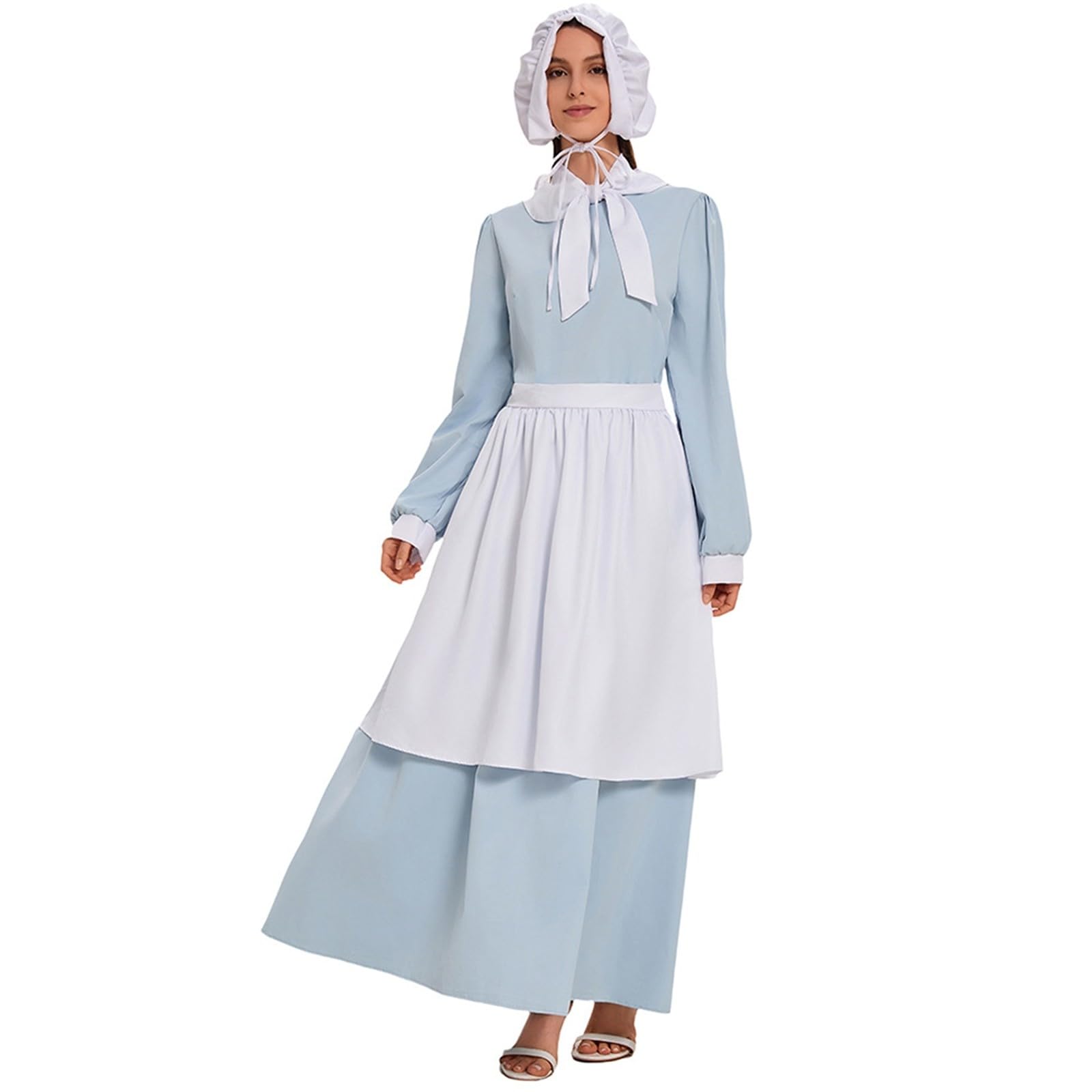 Generisch Elegancka sukienka cosplay, średniowieczna sukienka do odgrywania ról, na imprezę w gospodarstwie wiejskim, piwie
